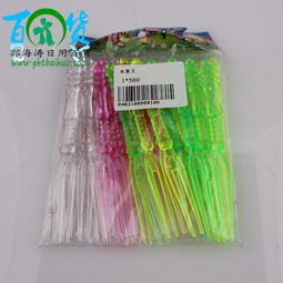 經濟實用 彩色塑料一次性迷你水果叉，兩元店批發首選
